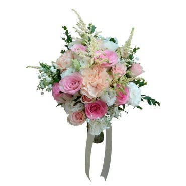 台北花店精選 清馨 韓風新娘精緻手捧花