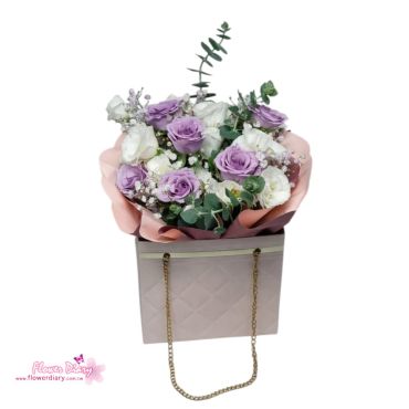 花店精選 CP值最高 小香風 甜美粉 玫瑰花禮盒