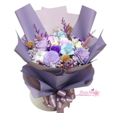 台北花店高CP值 春暉 香皂乾燥花束